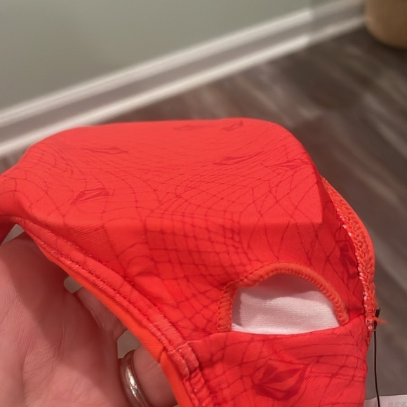 NEW Volcom Simply Solid Orange Cheekini Bikini Set size XS - Picture 8 of 11